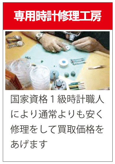 専用時計修理工房