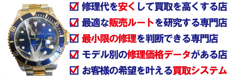 全国壊れた時計買取サービス