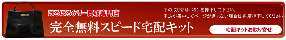 宅配キットボロボロエルメスケリー申込ボタン