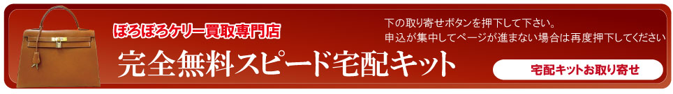 宅配キットボロボロエルメスケリー申込ボタン